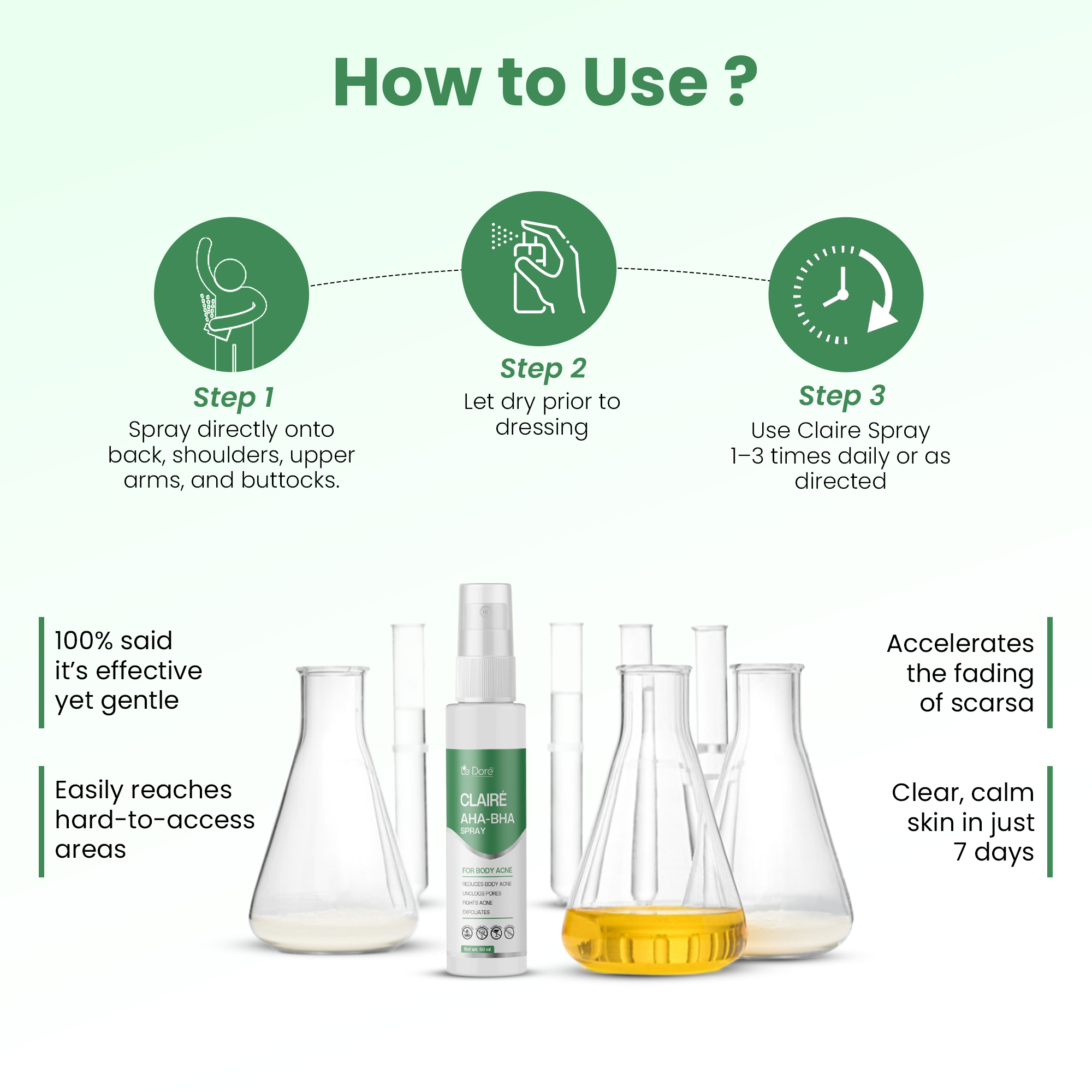 Claire AHA-BHA Spray