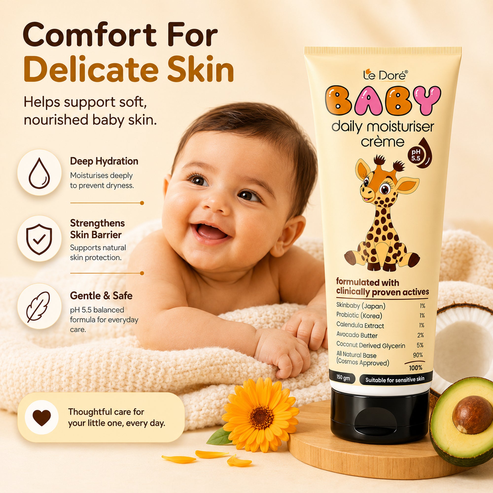 Le Doré Baby Moisturizing Creme