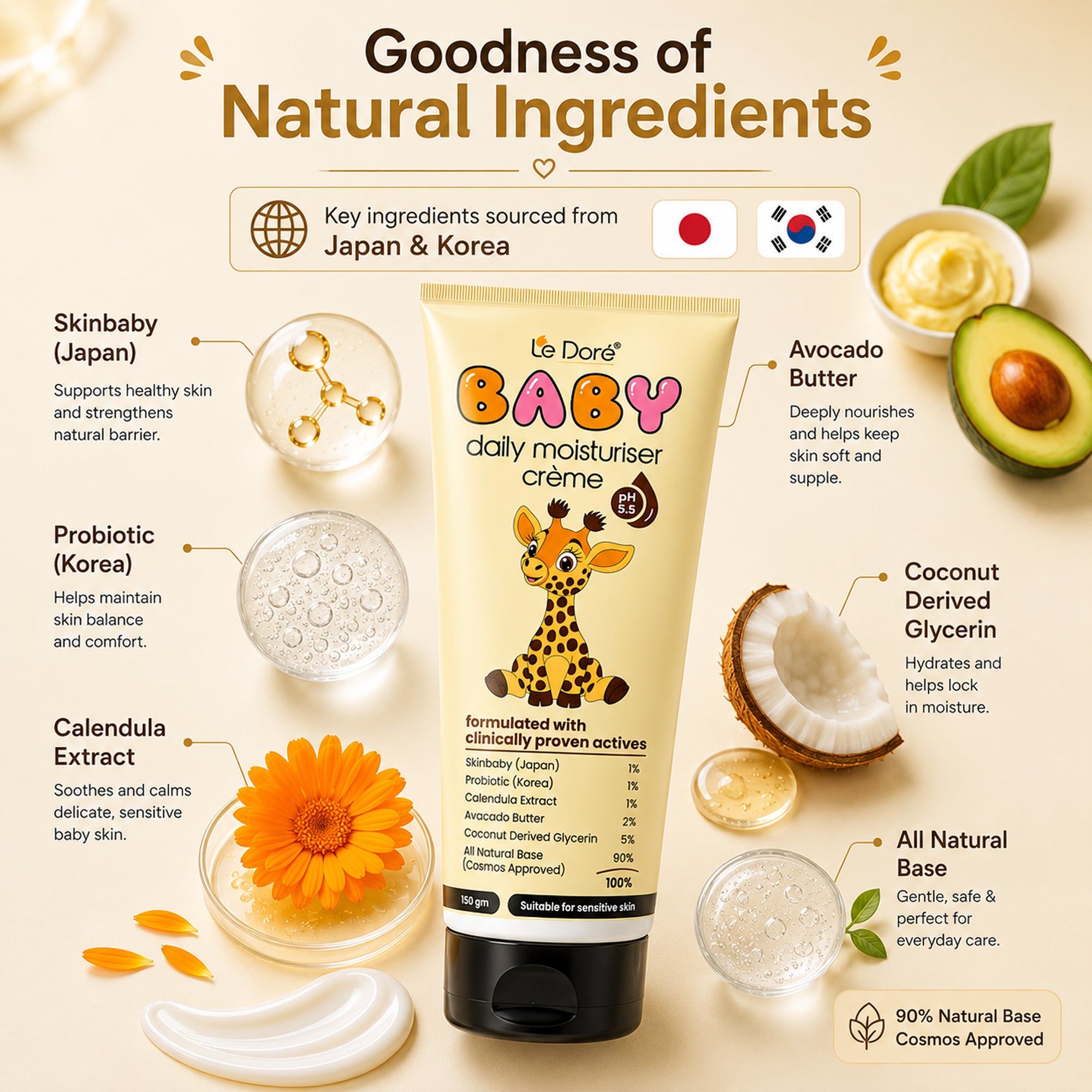 Le Doré Baby Moisturizing Creme
