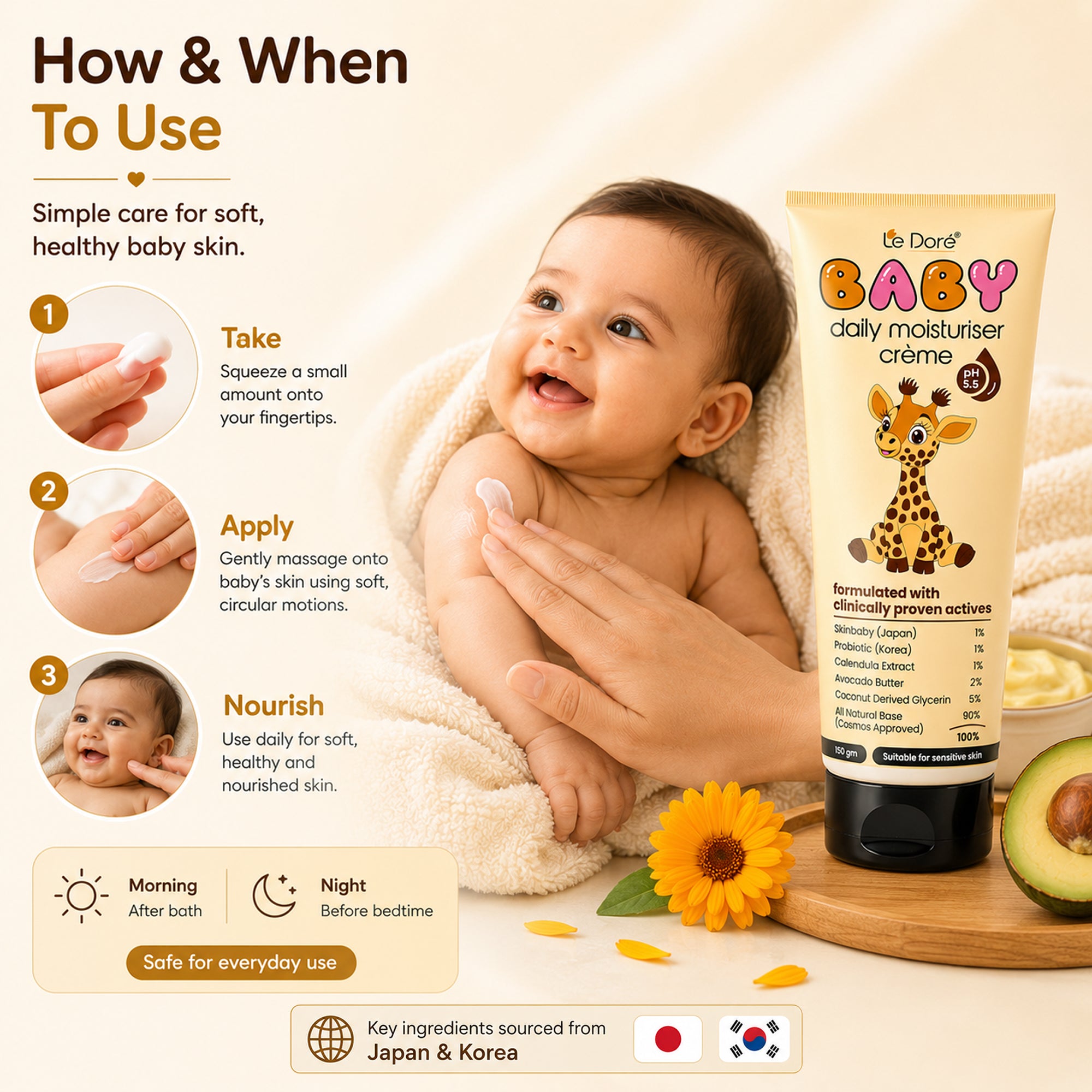 Le Doré Baby Moisturizing Creme
