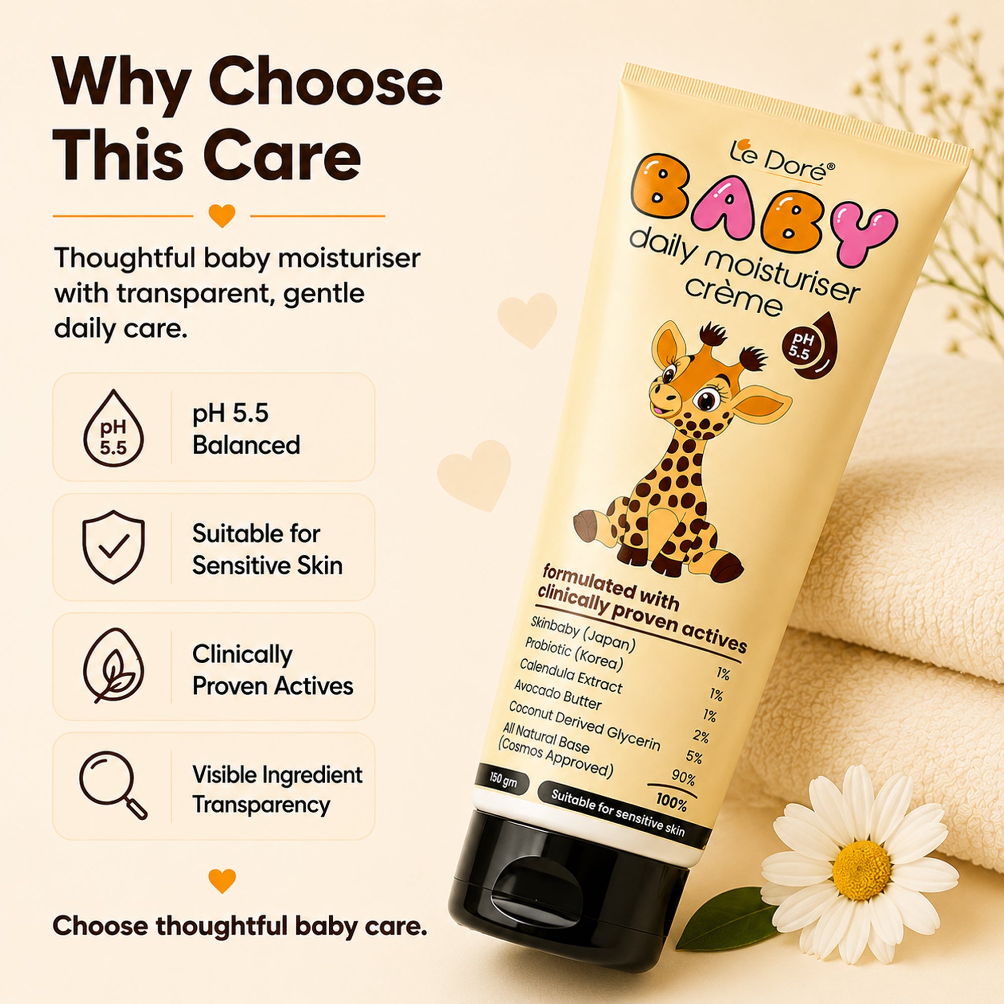 Le Doré Baby Moisturizing Creme