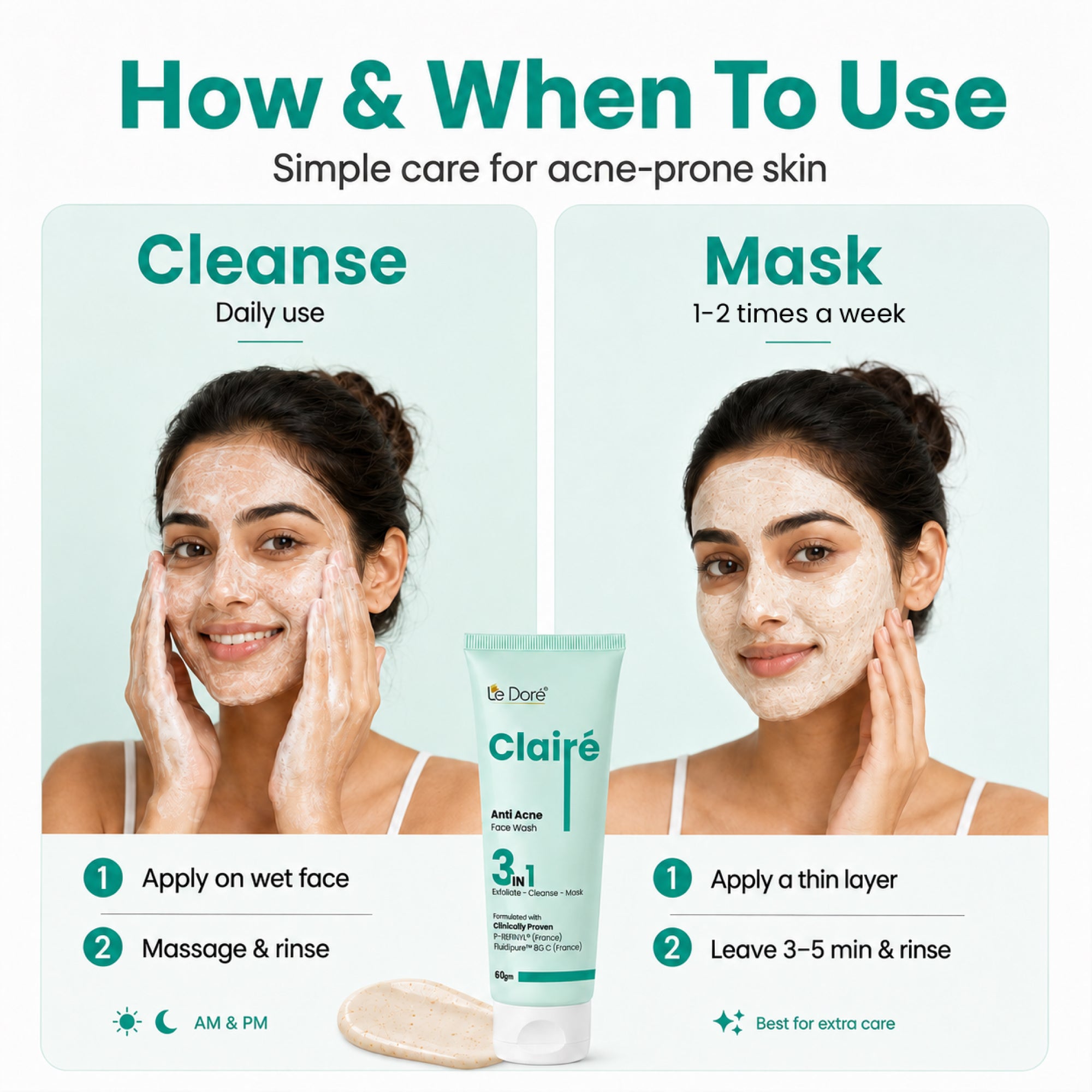 Claire Face Wash