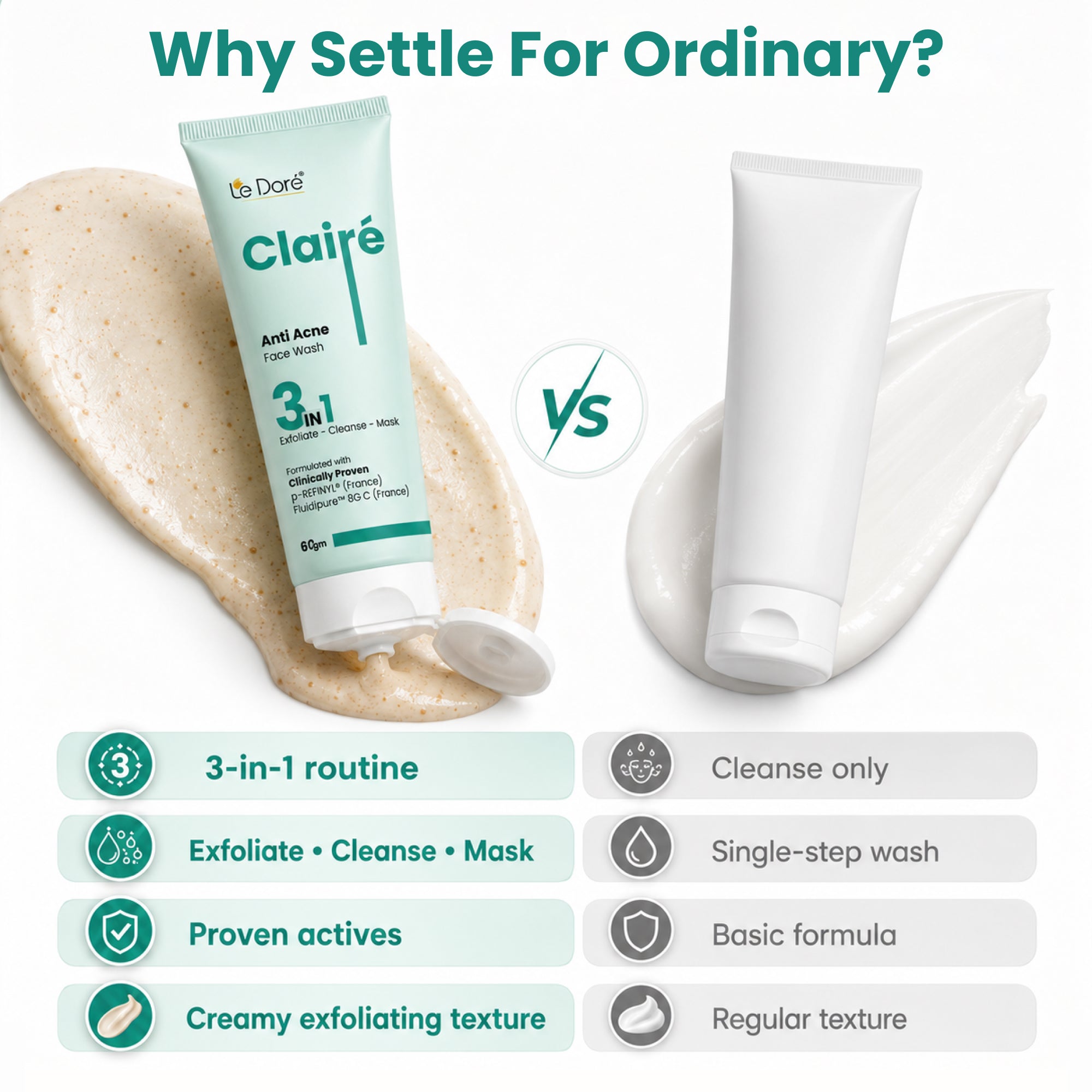 Claire Face Wash