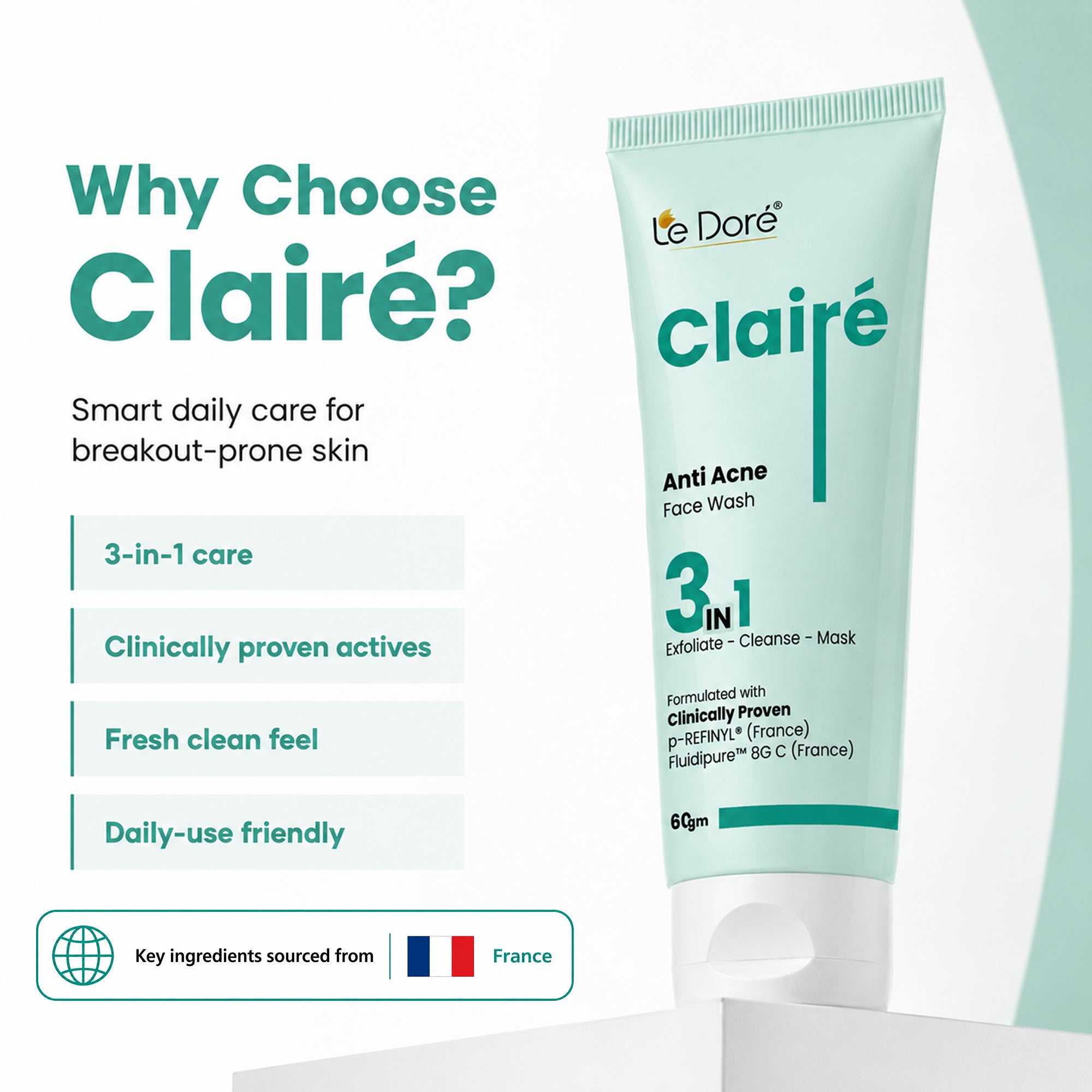 Claire Face Wash