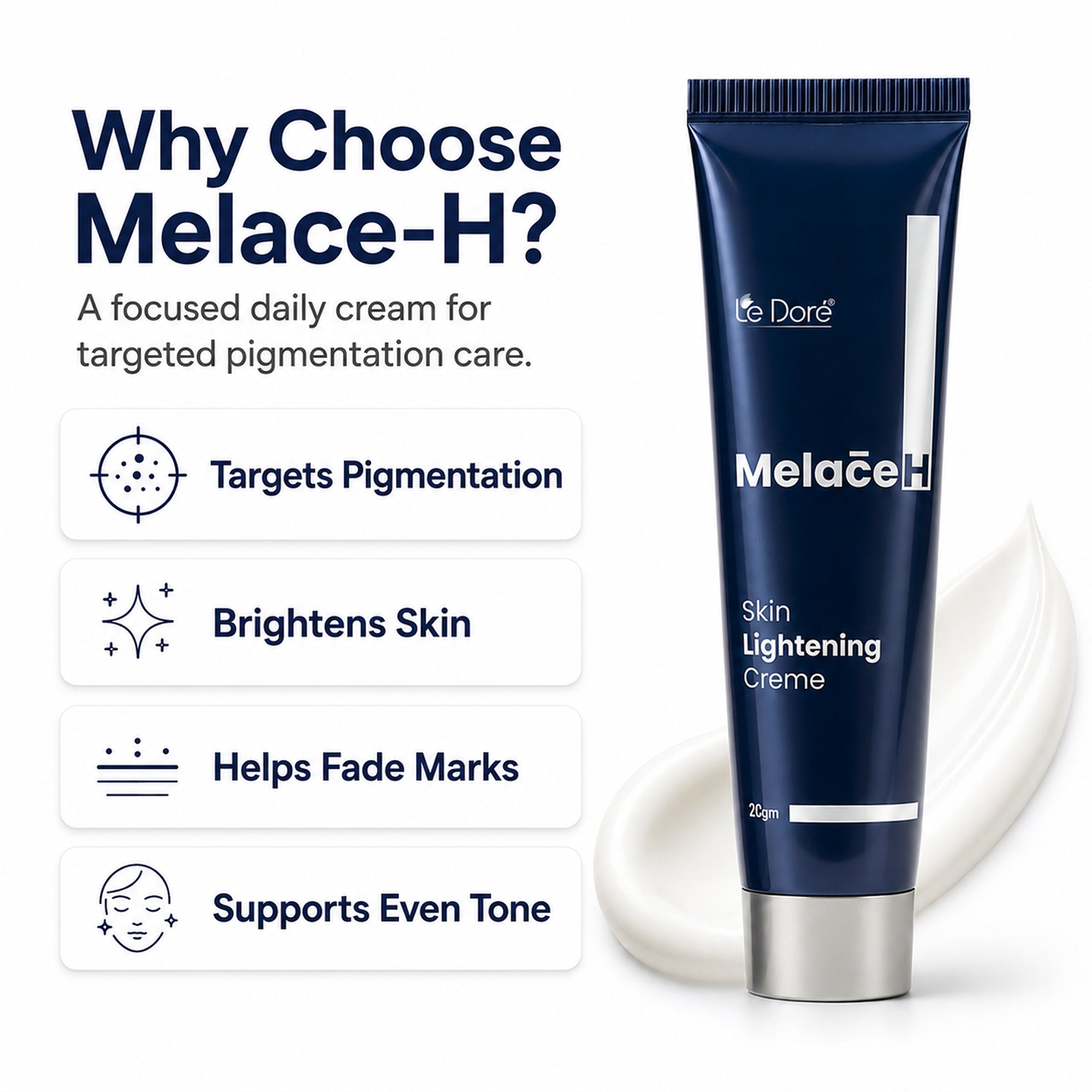 Melace-H Crème - Skin Lightening Solution