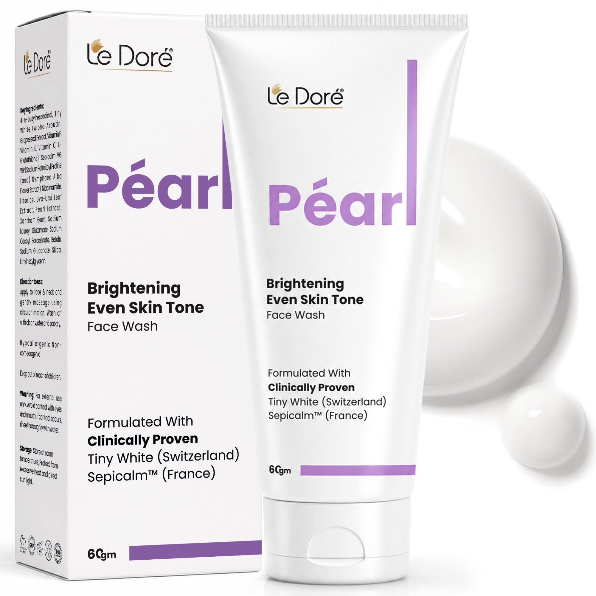 Pearl Face Wash for Instant Glow & Radiance