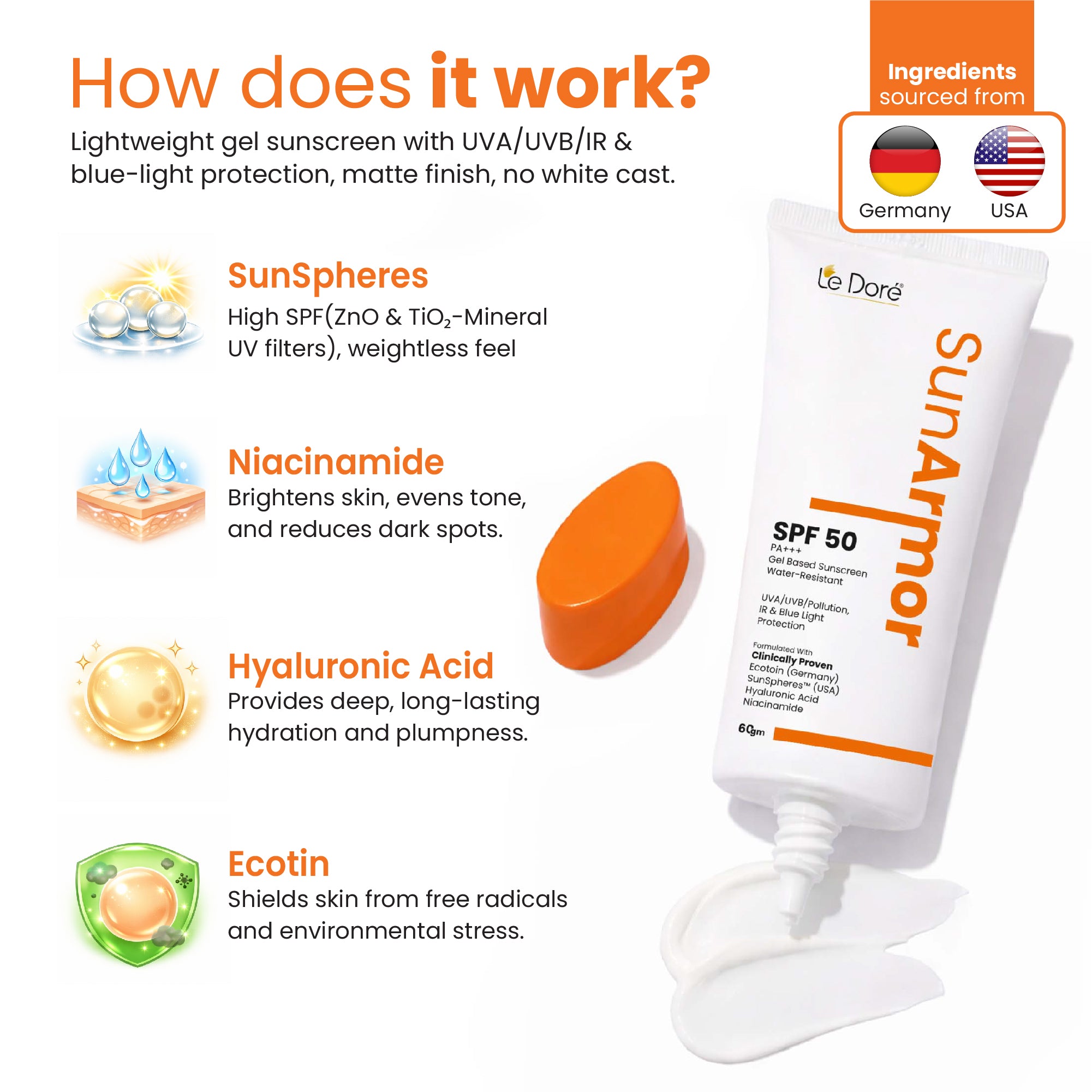 Sunarmor SPF Gel Sunscreen