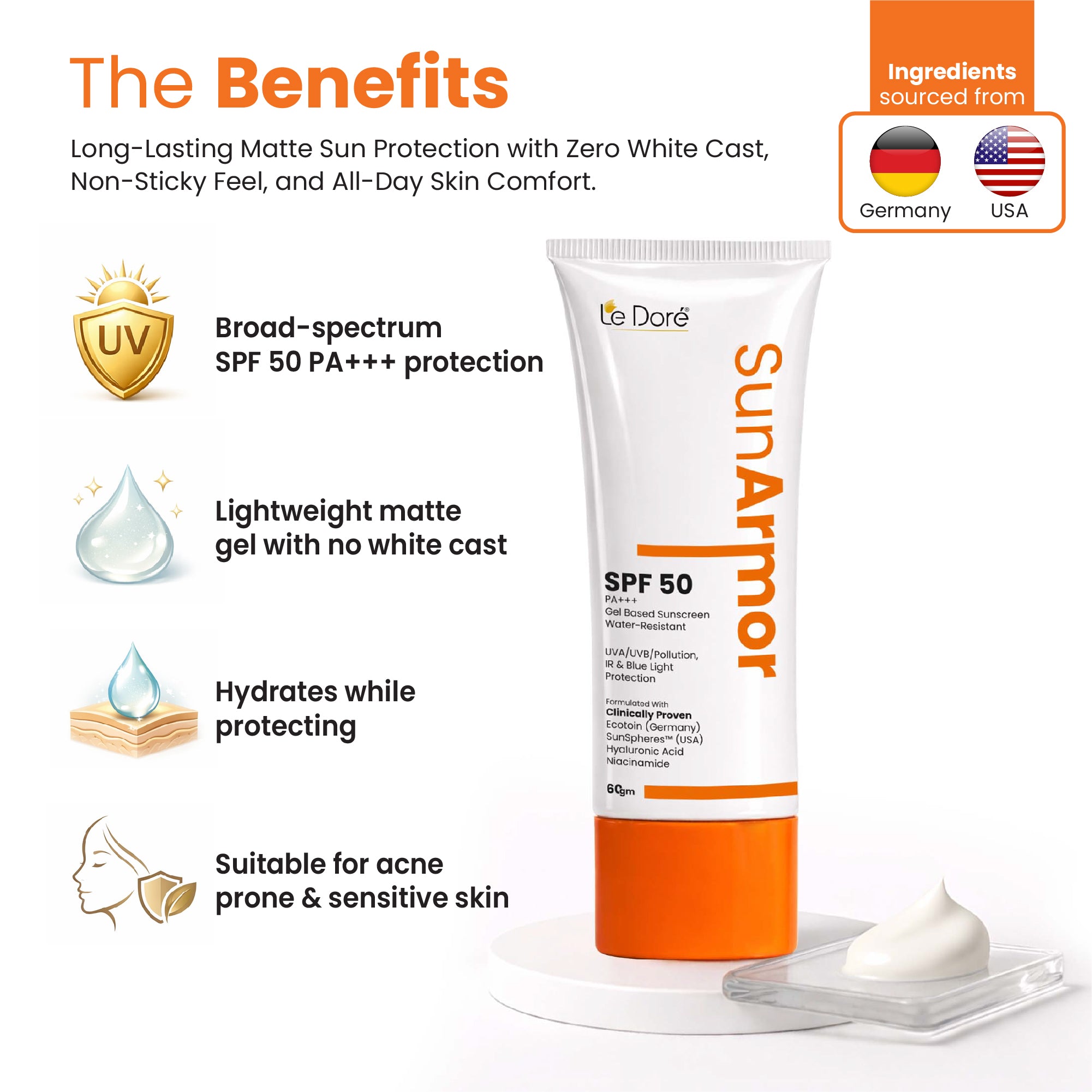 Sunarmor SPF Gel Sunscreen