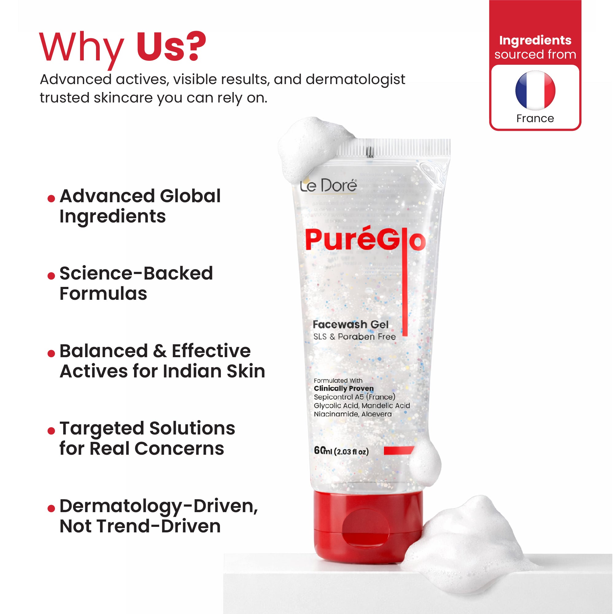 PureGlo Face Wash Gel