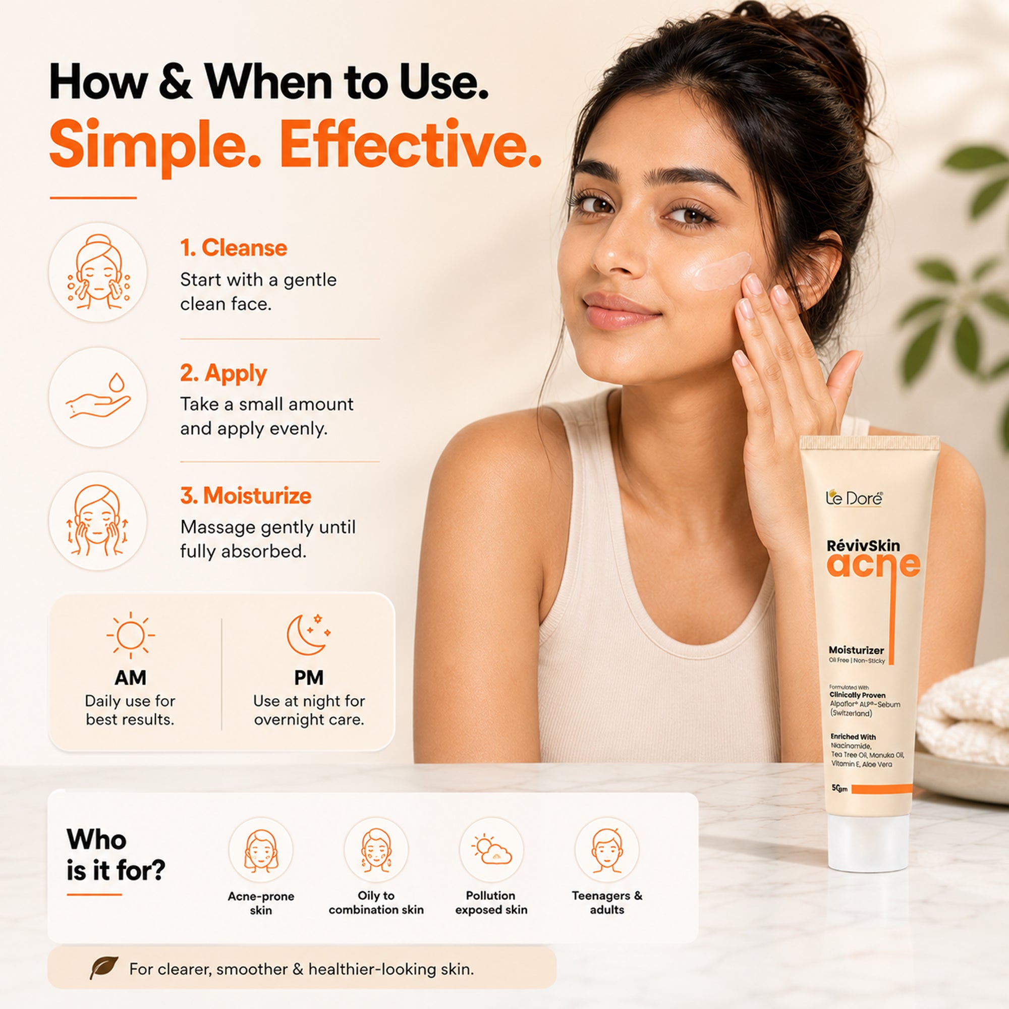 RevivSkin Acne Moisturizer