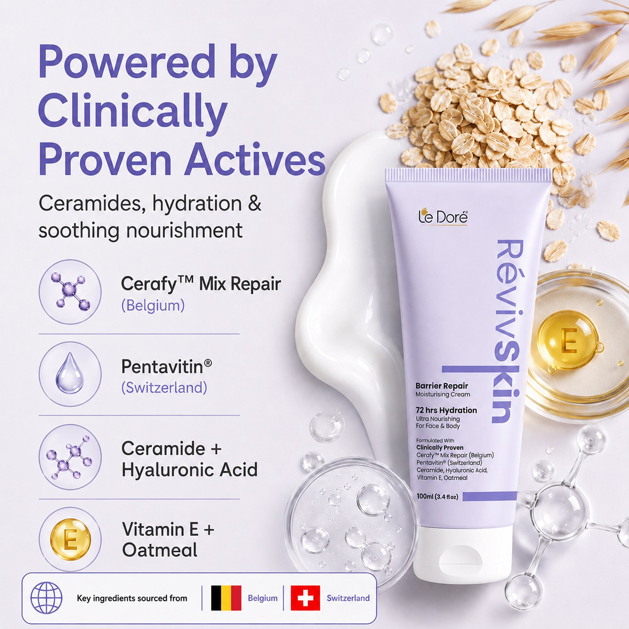 RevivSkin Moisturizer With Hyaluronic Acid