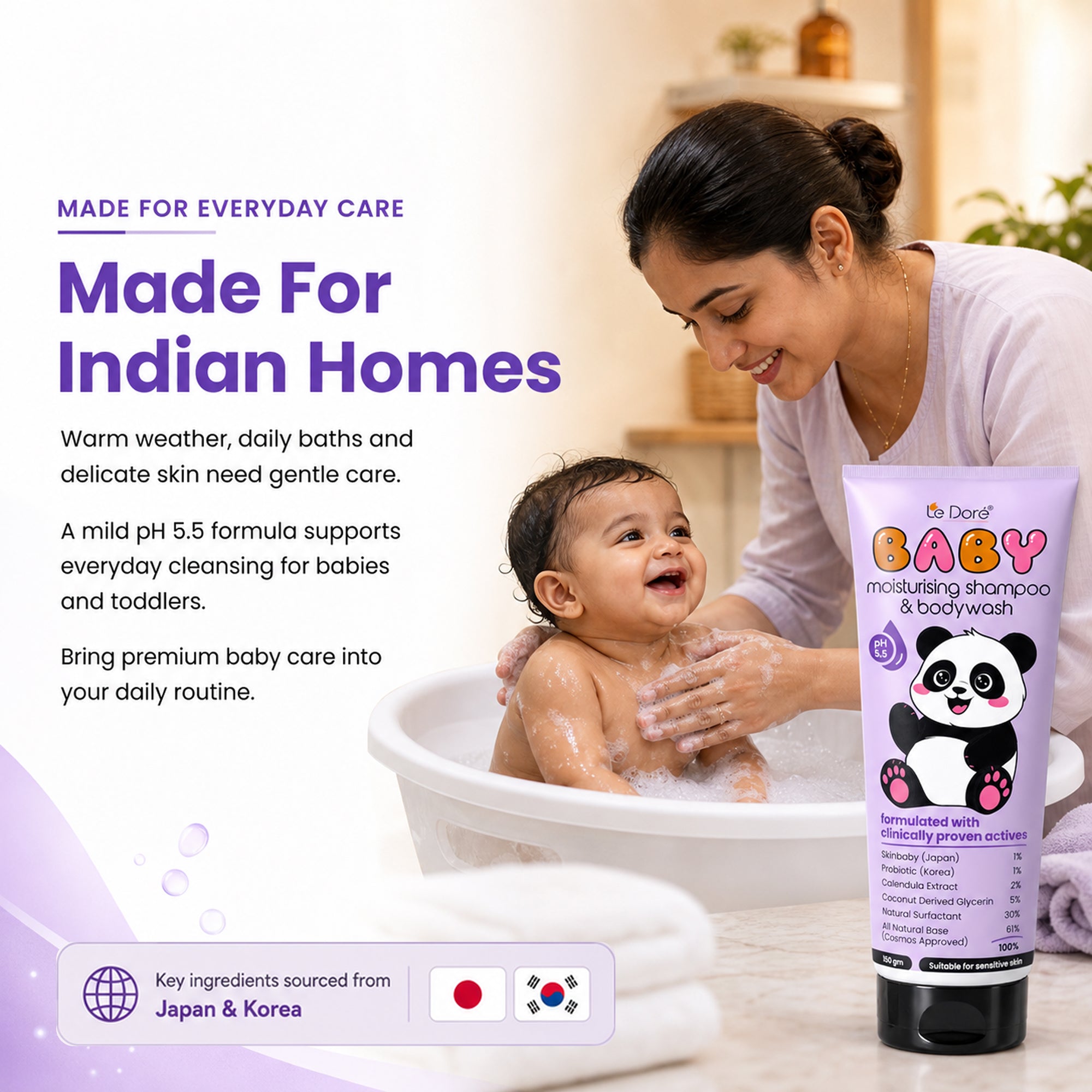 Le Doré Baby Shampoo & Bodywash
