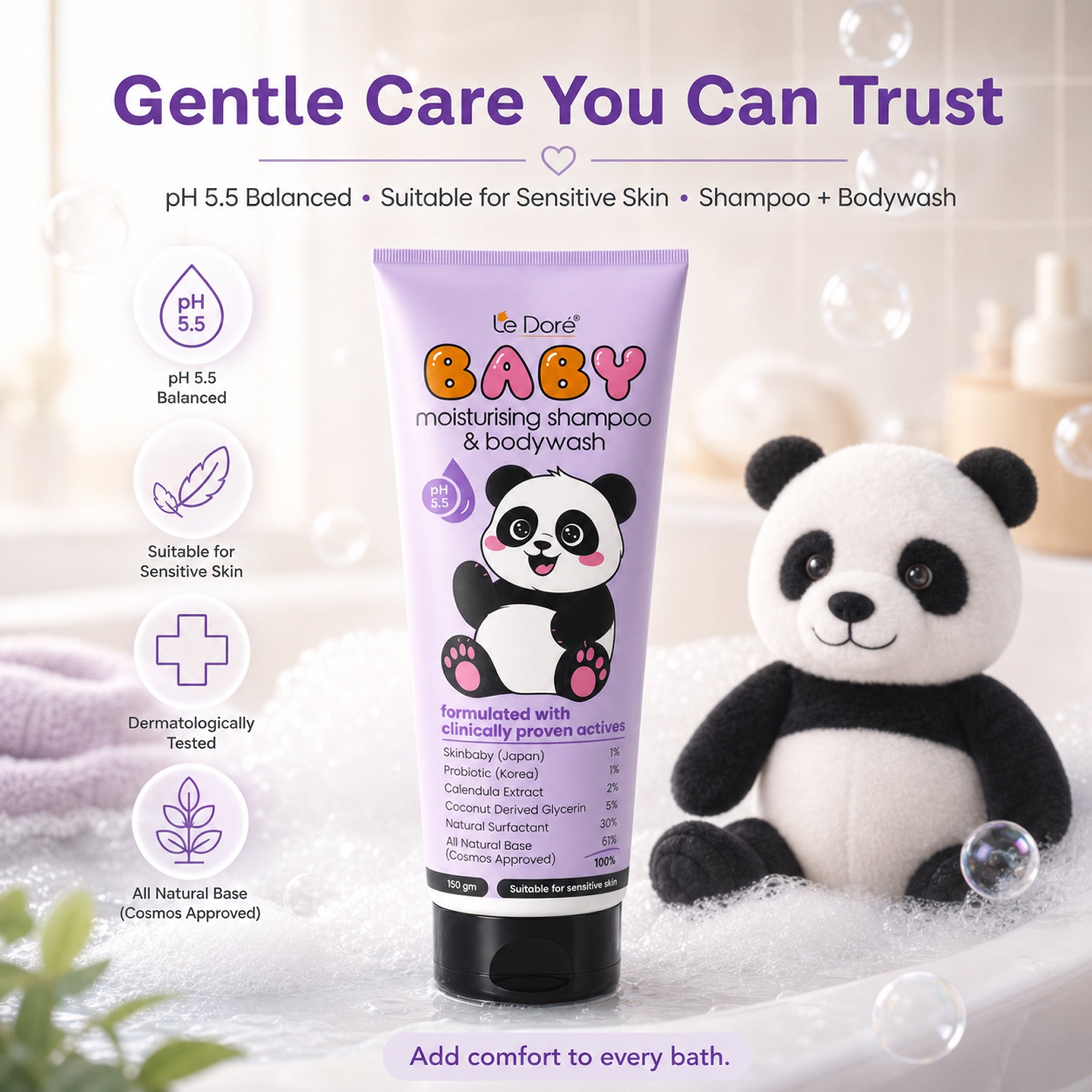 Le Doré Baby Shampoo & Bodywash