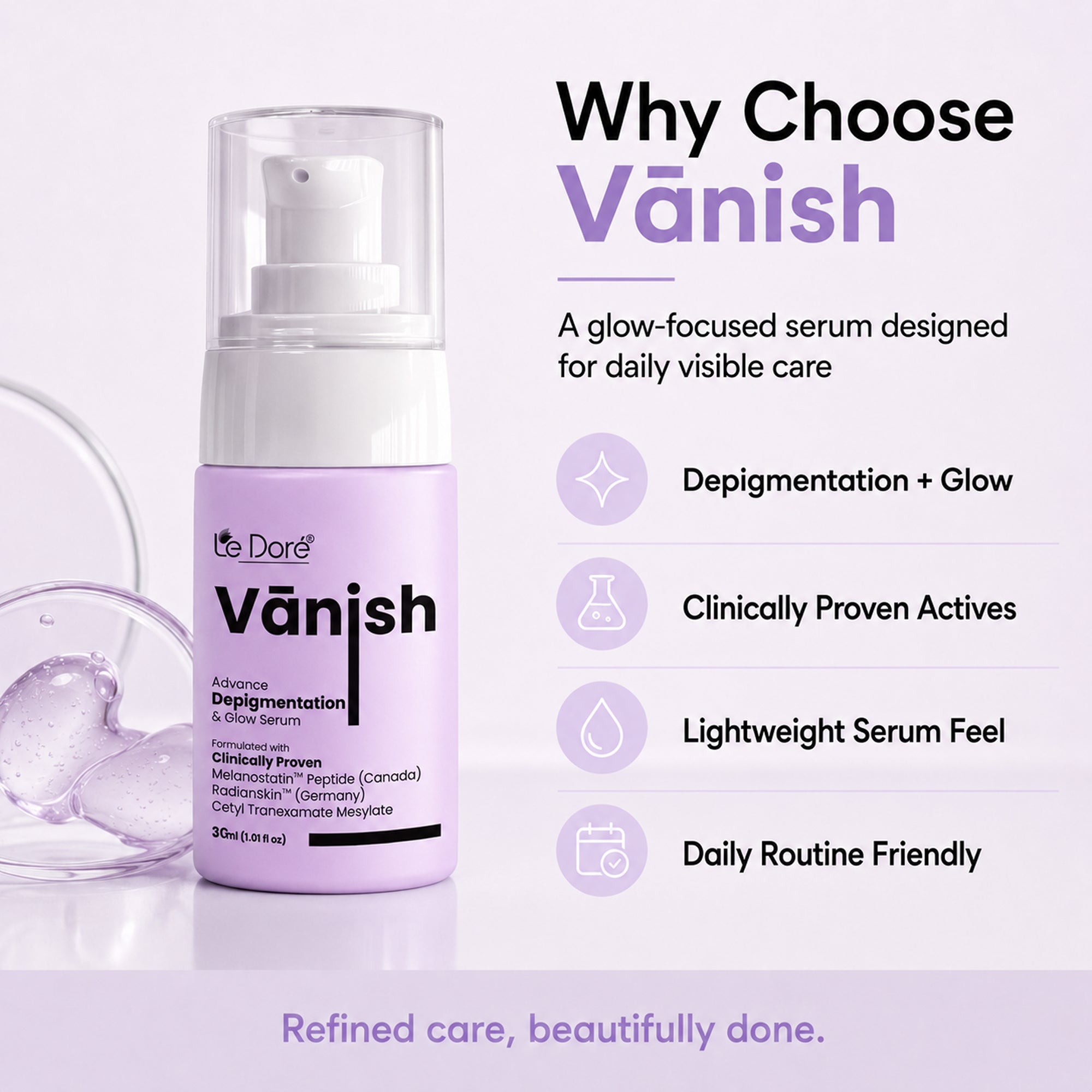 Vanish serum